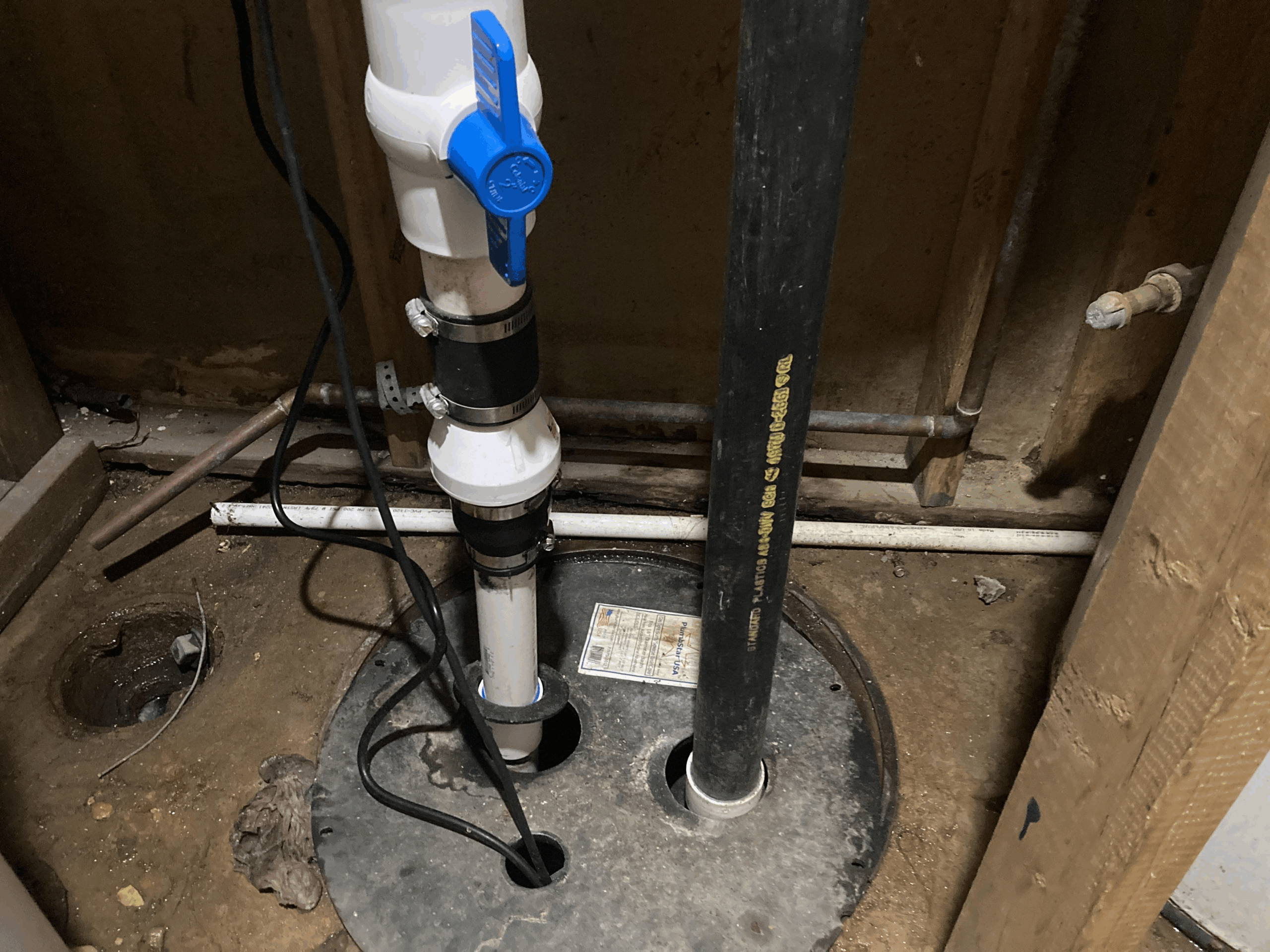 Ejector Pump by Quality Plumbing Ejector pump installed by Quality Plumbing in Champaign Urbana
